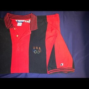 Champion X USA Olympics Polo